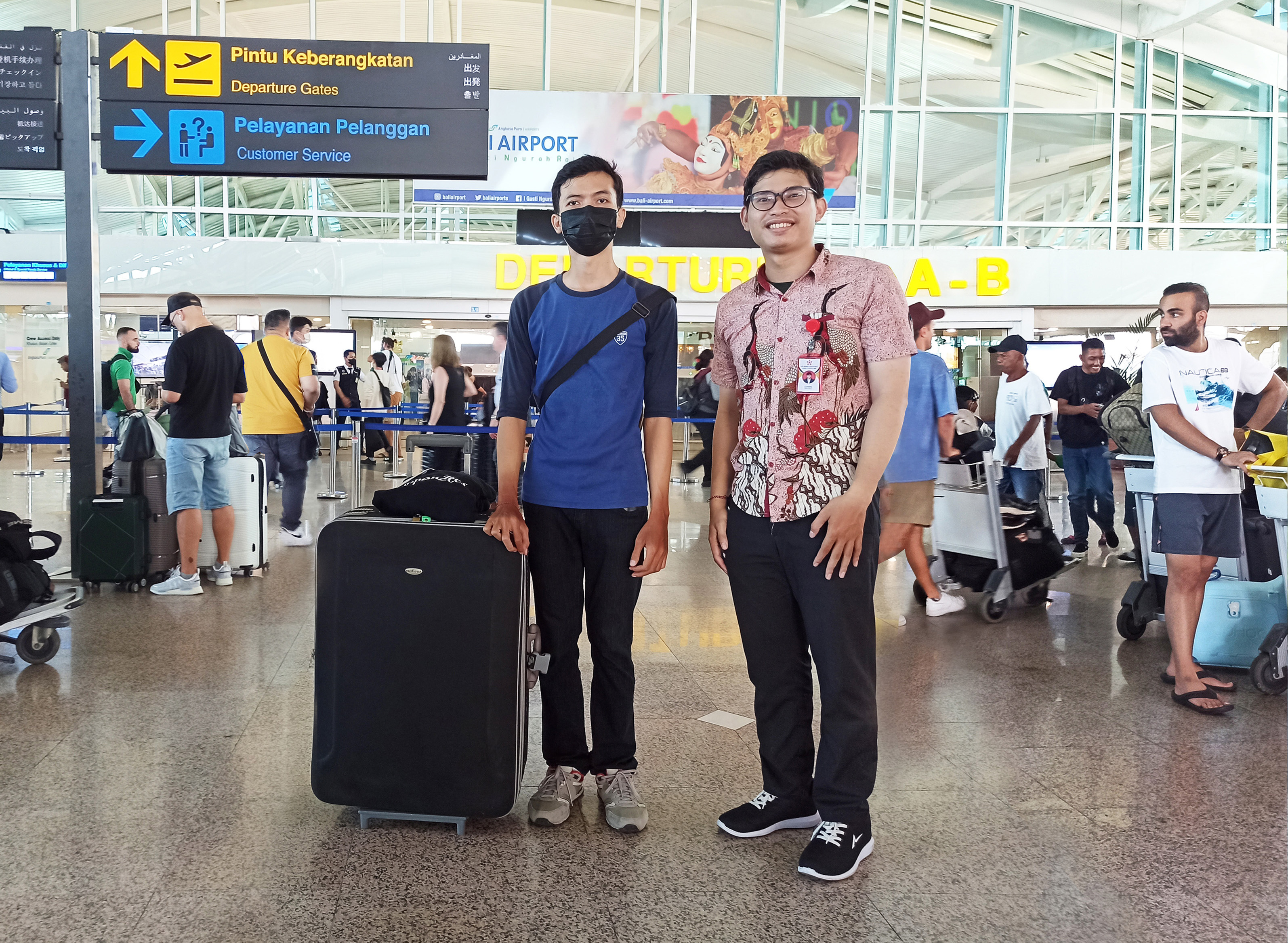 Keberangkatan Satriya