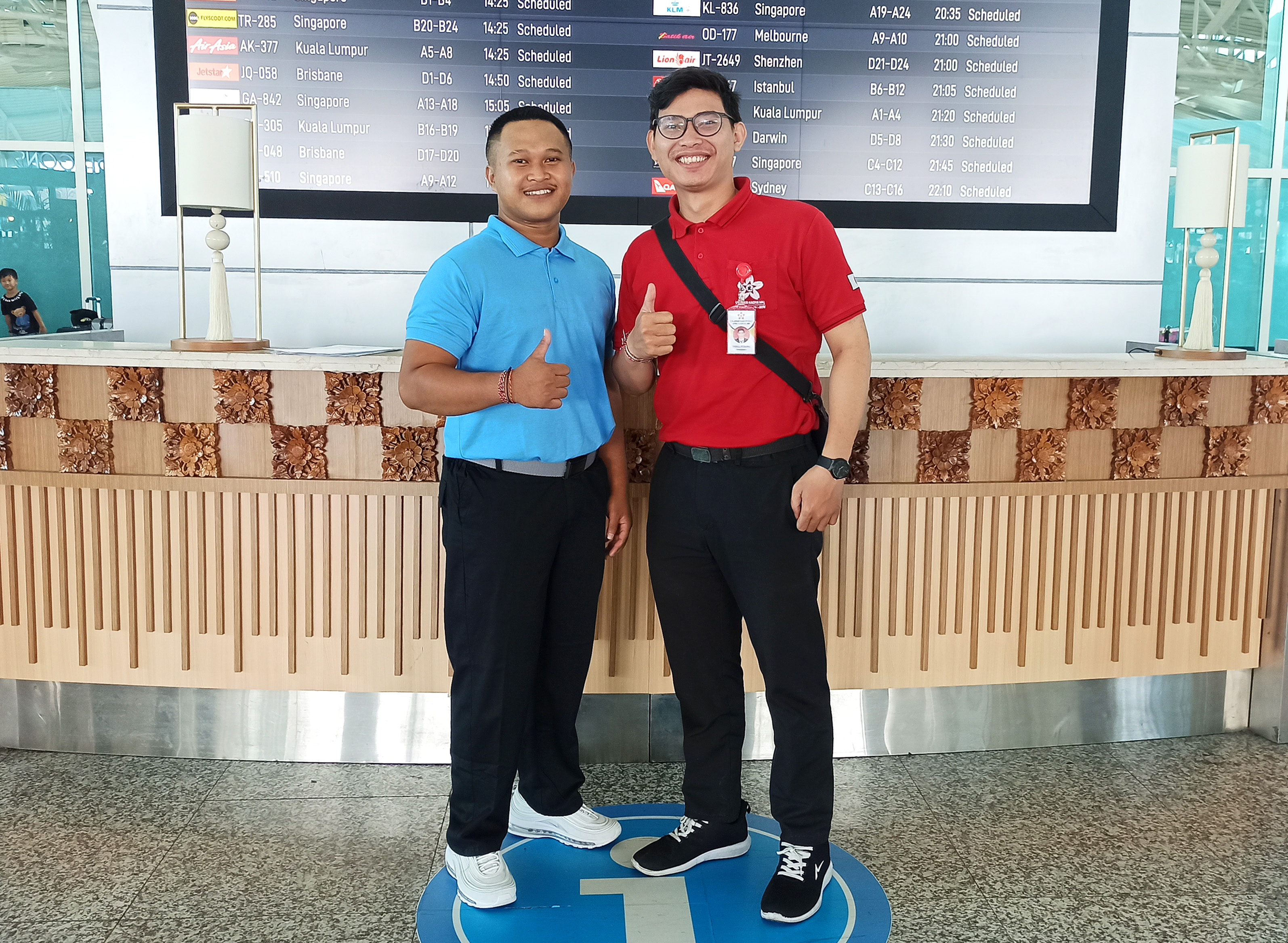 Keberangkatan Agus Mahendra