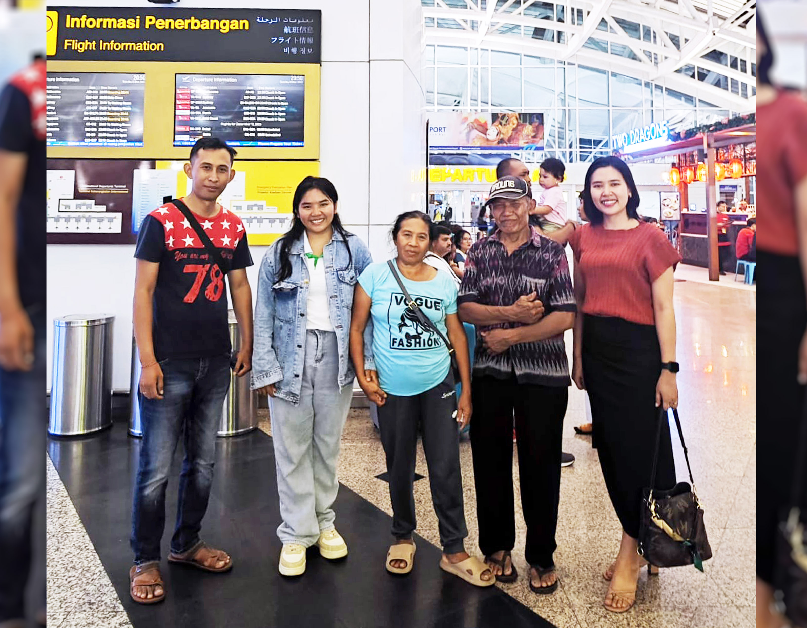 Keberangkatan Shinta Wahyuni