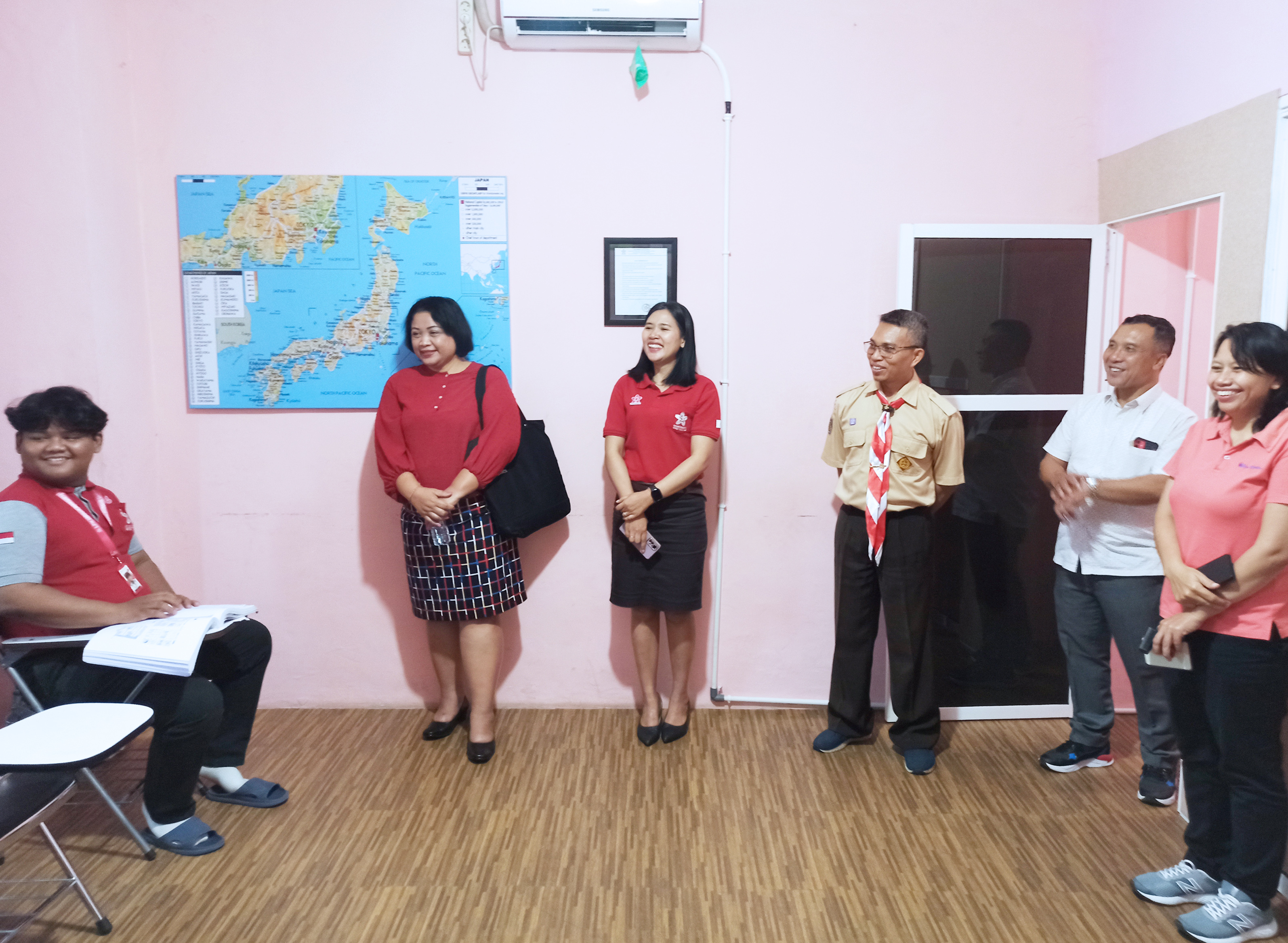 Kunjungan tim SMKN 1 Kuta Selatan ke LPK Hoshi Gakuen Bali