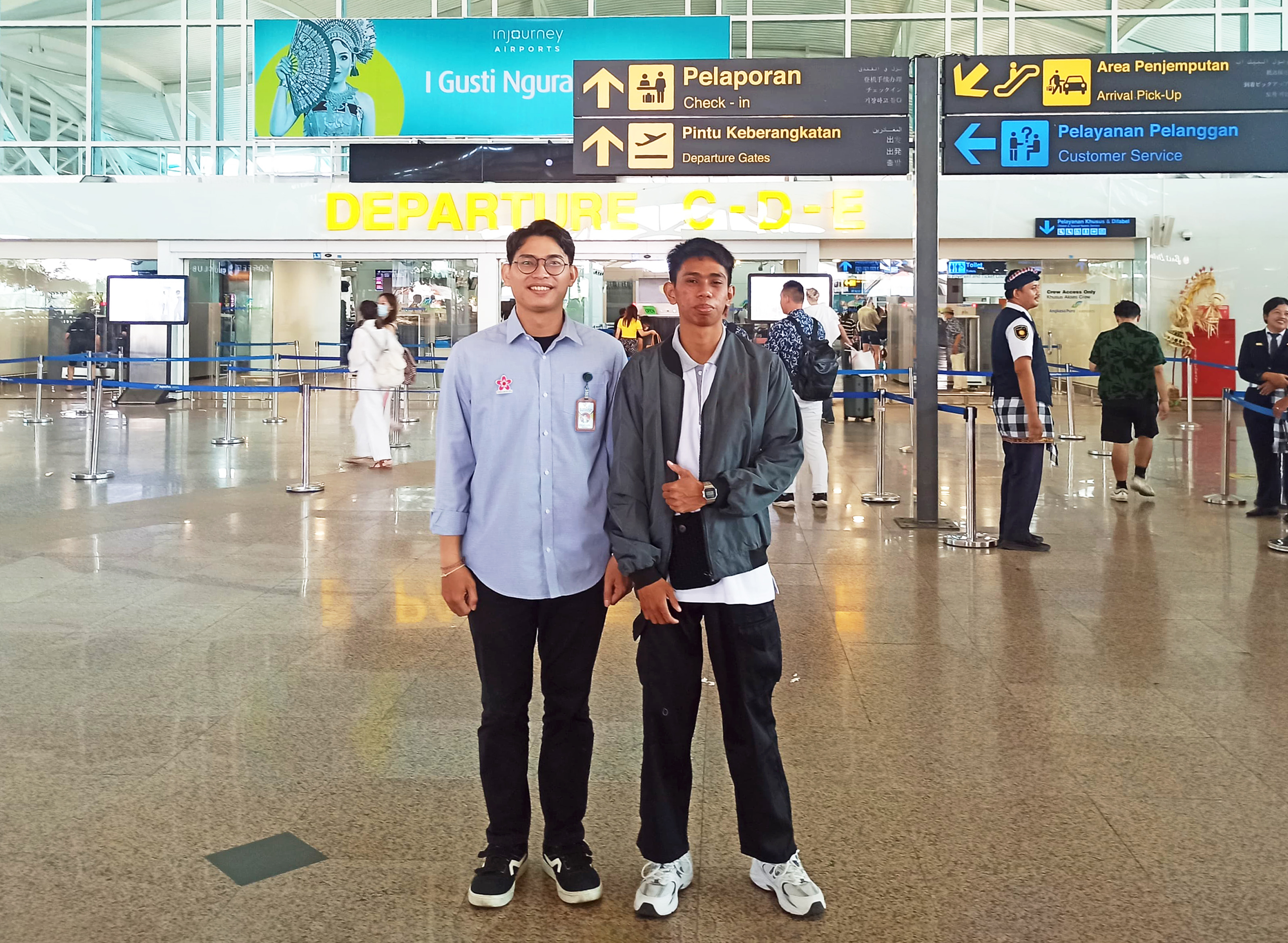 Keberangkatan Gung Riki