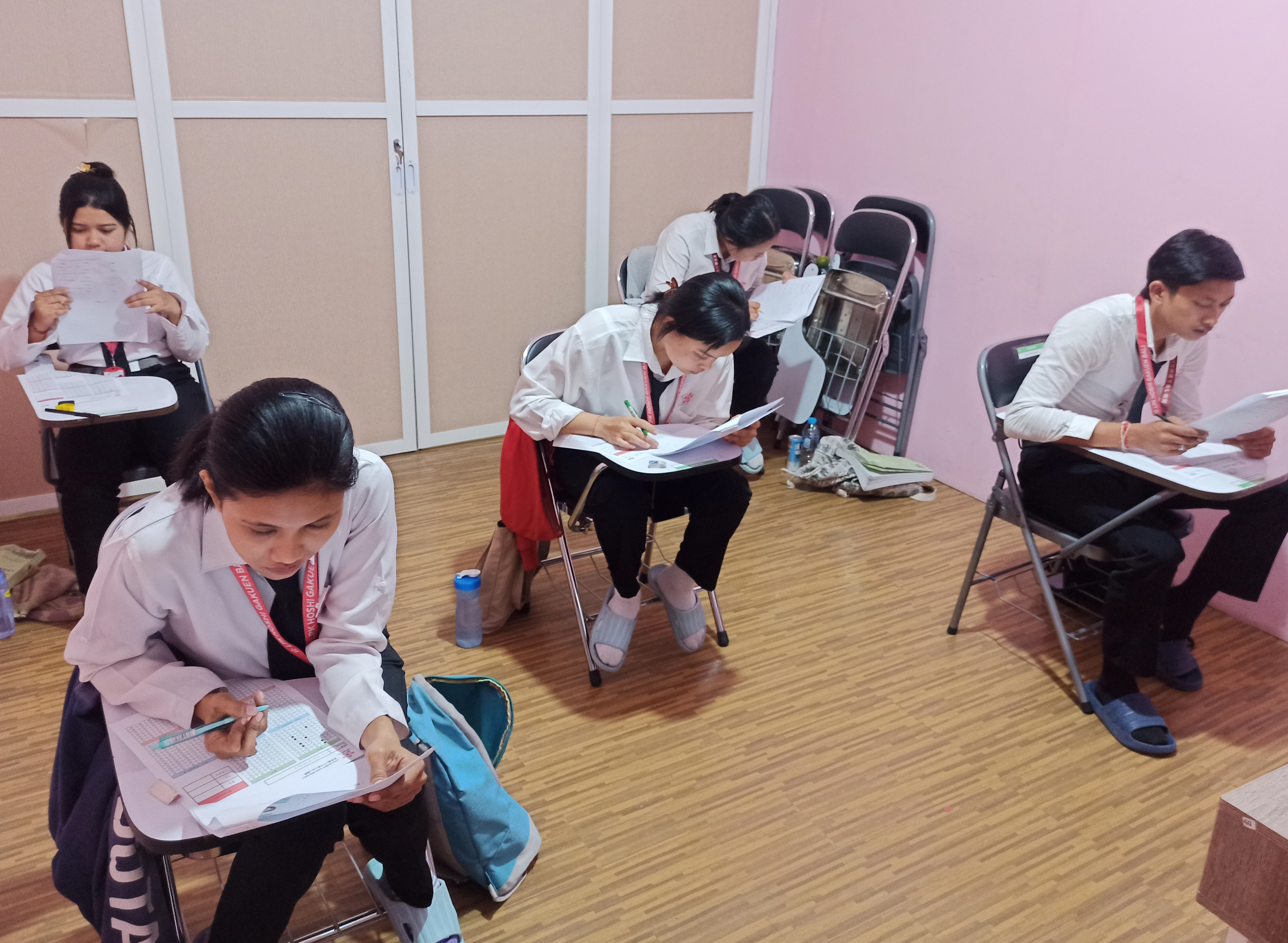 Pelaksanaan Ujian Tengah Pelatihan N4 Batch 7