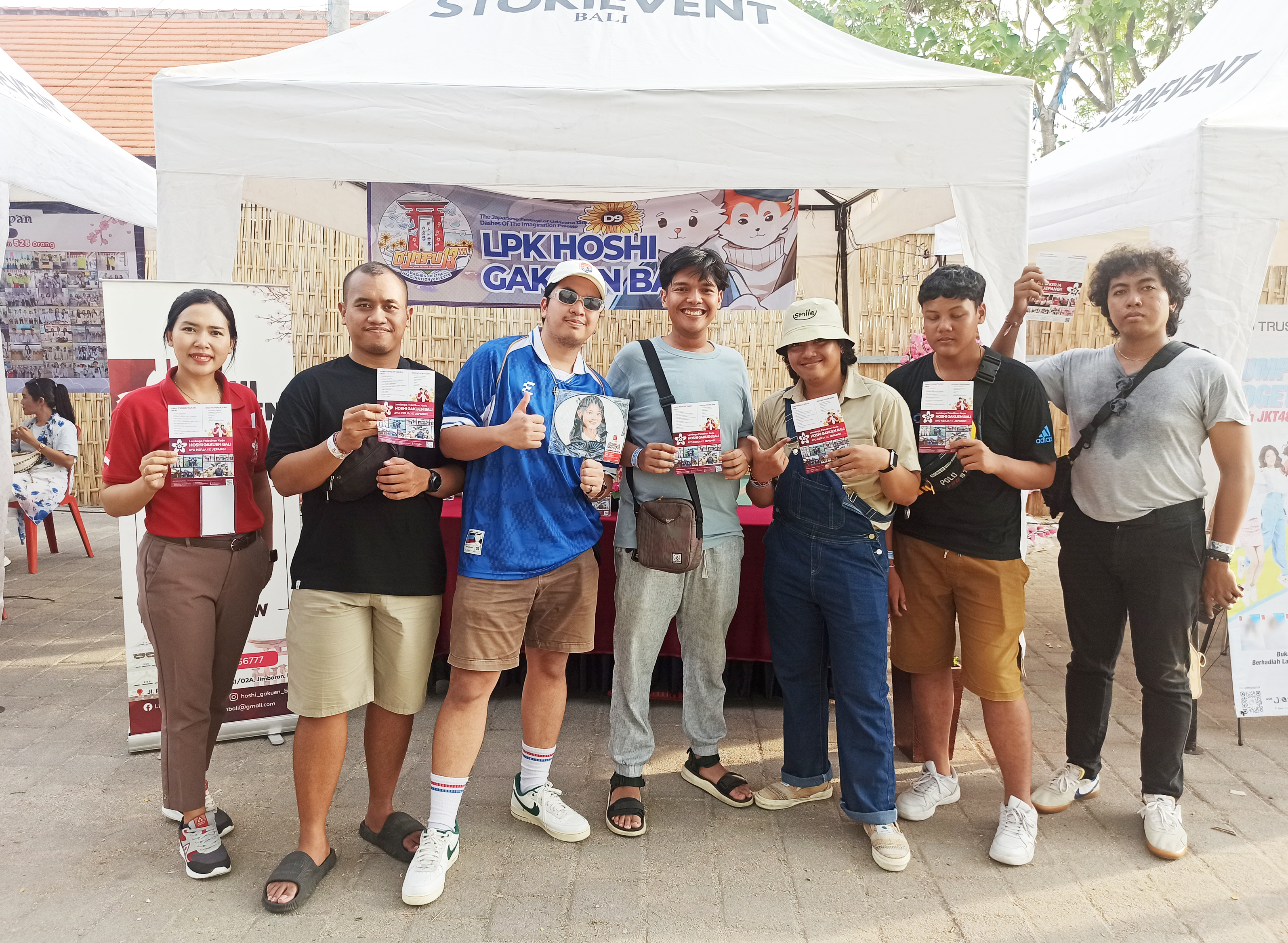 Acara D'JAFU 13 (The Japan Festival of Udayana Ke-13) di Pantai Mertasari