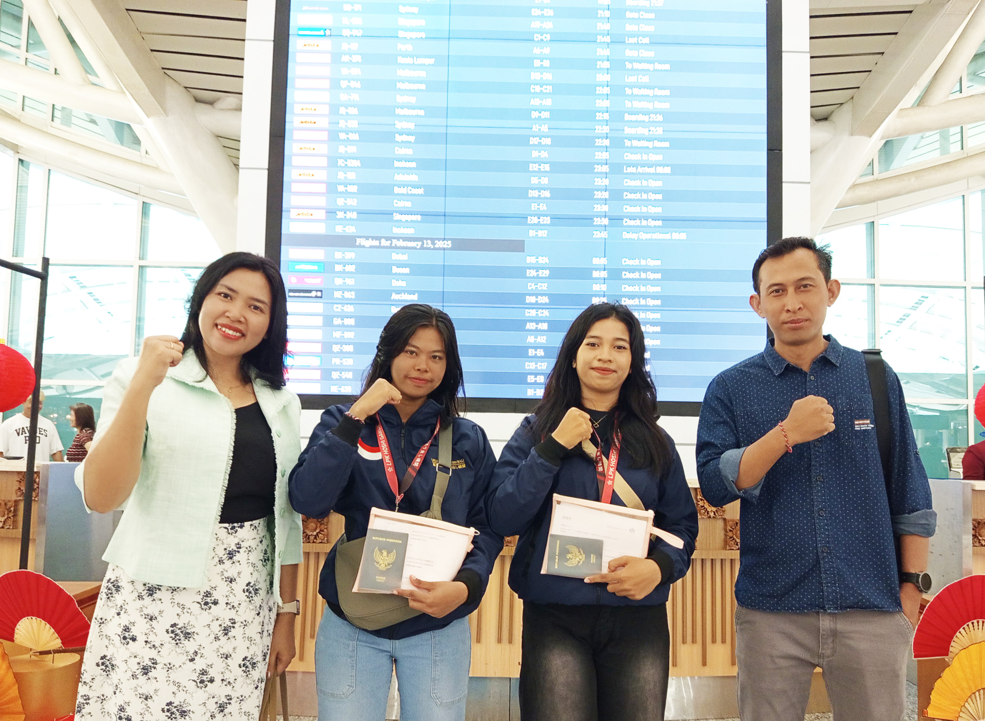 Keberangkatan Purnama & Trizia