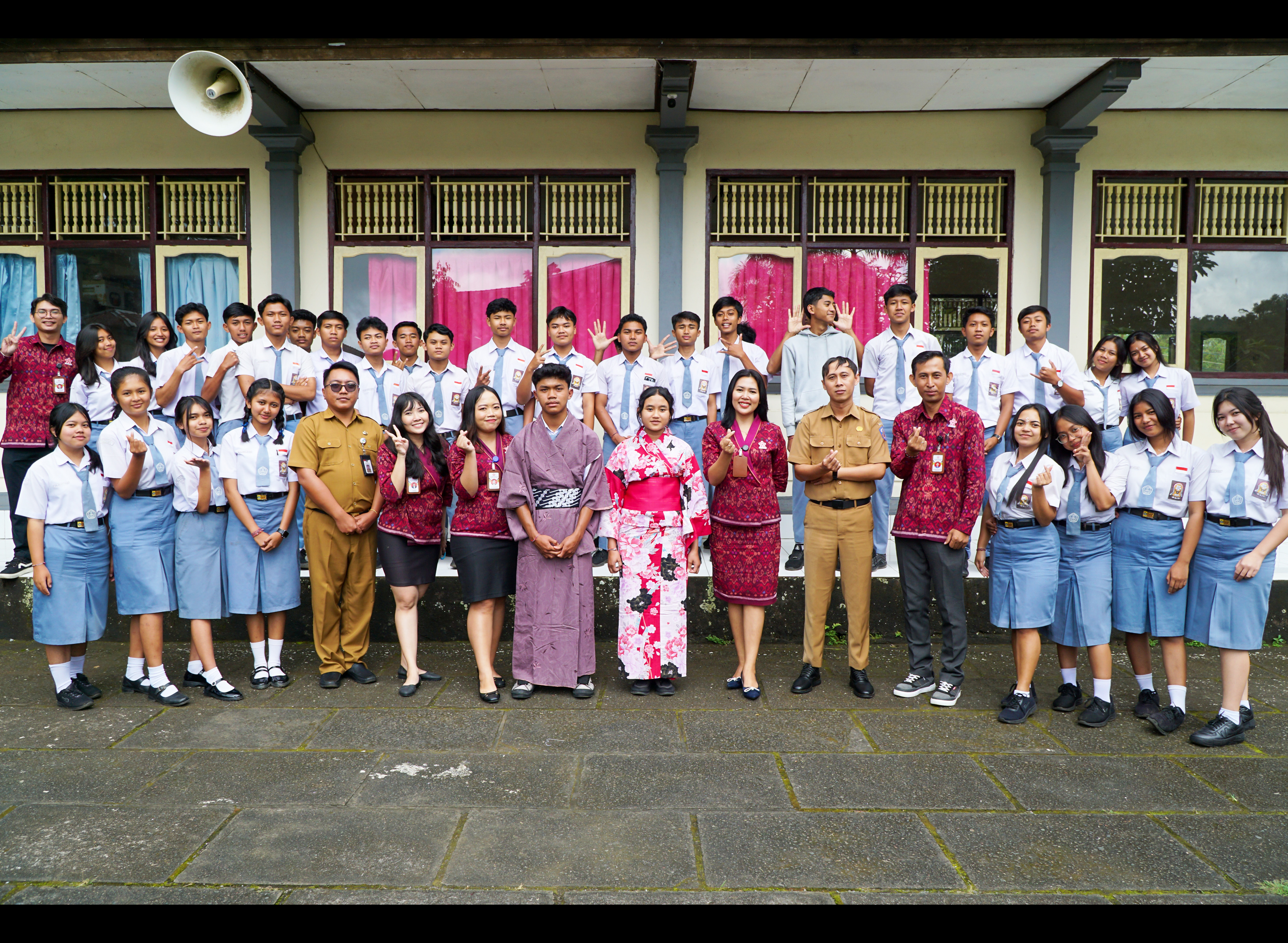 LPK Hoshi Gakuen Bali Goes To SMAN 2 Busungbiu, Buleleng